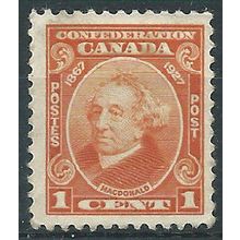 Canada 1927 SG266 1c Orange Very Fine Used....