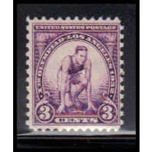 718 3c Runner Average Plus MNH Z0864