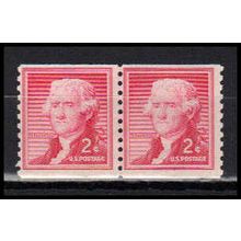 1055 2c Thomas Jefferson Barely Clears MNH CLP PA0068