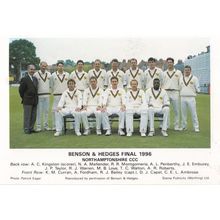 Northamptonshire Benson & Hedges Final 1996 Cricket Souvenir Postcard