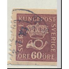 Sweden Stamp Scott #148, Used, Double Ring Cancel