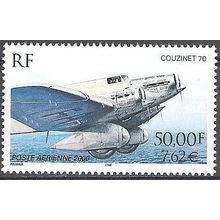 France 2000 Michel 3441A Neuf ** Cote (2008) 18.00 € Avion Couzinet 70