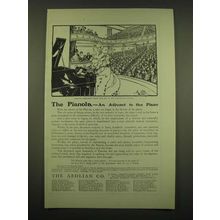 1902 The Aeolian Pianola Piano Ad - The Pianola - an Adjunct to the Piano