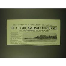 1902 The Atlantic Hotel Ad - Nantasket Beach