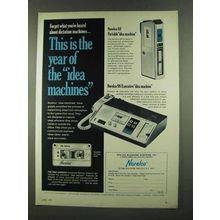 1972 Norelco 88 Portable, 98 Executive Dictation Ad
