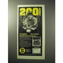 1986 Buck Stop Lure Ad - 200 Proof