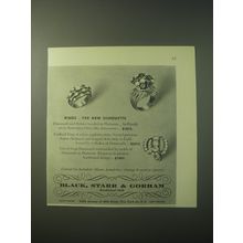 1948 Black, Starr & Gorham Rings Ad - Rings the new Silhouette