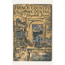 French Country Cooking Elizabeth David 1951 Book Postcard