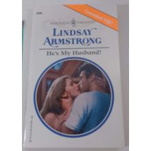 he's my husband by lindsay armstrong harlequin novel fiction paperback good