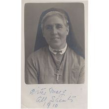 Clifton All Saints Bristol Sister Mary in 1910 Religious Old Postcard