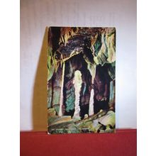 SPEAKER'S MACE, COX'S CAVE, CHEDDAR, SOMERSET used postcard J. Salmon 1963 pm =