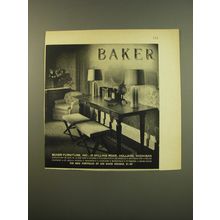 1961 Baker Furniture Advertisement