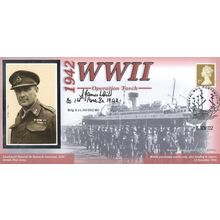 Operation Torch WW2 Brigadier SJL Stanley Hill Parachute Brigade Benham Hand Sig