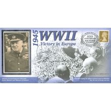 Lord Carrington WW2 Victory In Europe Ultimate Benham Hand Signed FDC