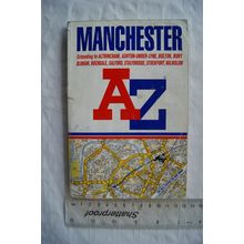 1998 Geographers A-Z Manchester, Altrincham, Ashton, Bolton, Bury, Oldham etc