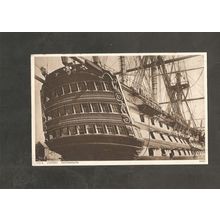 Postcard Hampshire Portsmouth HMS Victory 1933