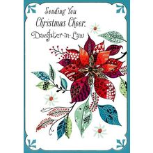 Sending You Christmas Cheer, Daughter-in-Law - CHRISTMAS GREETING CARD - 23609