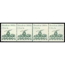 1898 3c Handcar Fine MNH Dry Gum PNC 2/4 G0019