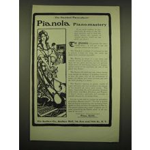 1902 The Aeolian Pianola Ad - The Standard Piano-player Pianola Piano-Mastery