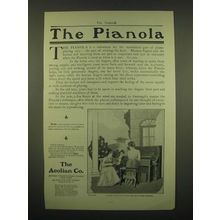 1902 The Aeolian Pianola Piano Ad - The Pianola