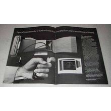 1973 Polaroid CR-9 Land Oscilloscope Camera Ad