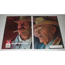 1974 Marlboro Cigarettes Ad - Come to Marlboro Country