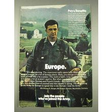 1977 U.S. Army Ad - Europe