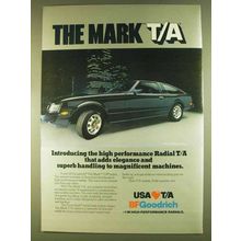 1980 BF Goodrich Mark T/A Radial Tire Ad