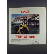 1980 Canada Tourism Ad - You're Welcome