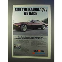 1980 BF Goodrich Radial T/A Tire Ad - We Race