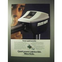 1986 Minn Kota Outboard Motor Ad - Some Quiet Secrets