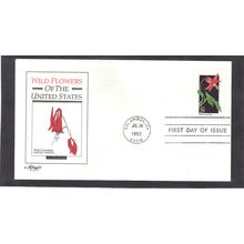 FDC Artmaster 2678 29c Wild Columbine (Cachet-U/A) CV39556