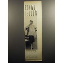 1951 Bonwit Teller Warren of Stafford Shortcoat Ad - Strawberry Shortcoat