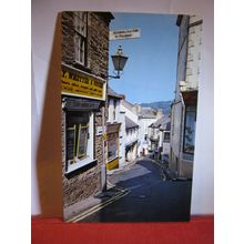 FOWEY from HALL WALK, CORNWALL unused vintage postcard by NPO (f) =