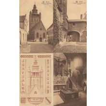 Bruges Jerusalem Chapel 4x Antique Belgium Postcard s