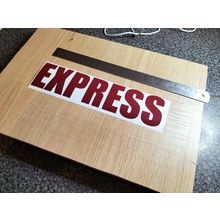 2 x Express Bonnet Vinyl Decal Sticker For Talbot Express Motorhome Campervan