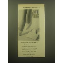 1959 Bonwitt Teller Bertlyn Slippers Ad - Bonwit's Flying Slipper