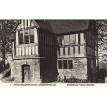 The Old Grammar School 1931 Kings Norton Birmingham Real Photo Postcard