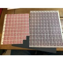 ICOLLECTZONE Germany 144 and 137 sheet lot VF NH (A600)