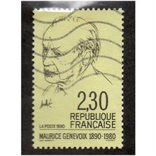 FRA 1990 2.30F 'M.GENEVOIX' FINE USED (EBID20-121)
