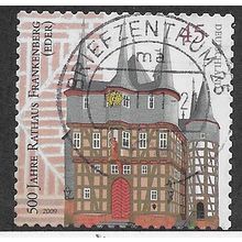 GER 2009 €0.45 (S/A) 'FRANKENBERG HALL' FINE USED (EBID60-336)