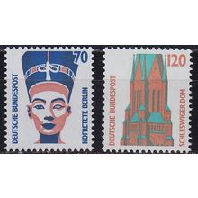 GERMANY BUND [1988] MiNr 1374-75 ( **/mnh ) Sehenswürdigkeiten