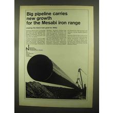 1965 Northern Natural Gas Company Ad - Mesabi Iron