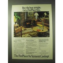 1984 Vermont Castings Fireplace Ad - Best Airtight