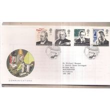 COMMUNICATIONS . 1995 official UK FDC. first day cover London postmark