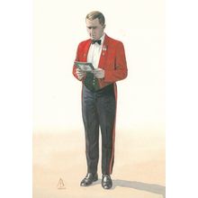 Sergeant Royal Military Regiment Of Wales Uniform Postcard