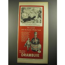 1956 Drambuie Liqueur Advertisement - No matter where you are