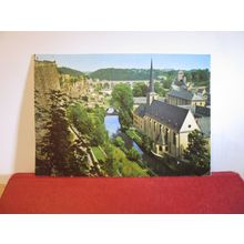 LUXEMBOURG used postcard. 1983 pm =