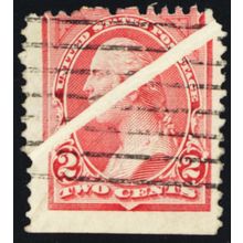 250, Used 2¢ Pre Printing Paper Fold Error - Stuart Katz