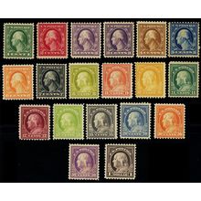 498/518, Mint F-VF Most NH - Nice Fresh Set - SCV $537 - Stuart Katz
